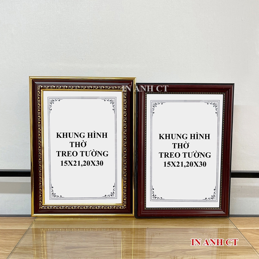 Khung ảnh thờ 15X21, 20x30 treo tường, hỗ trợ in ảnh có ép Plastic, chính sửa ảnh theo yêu cầu