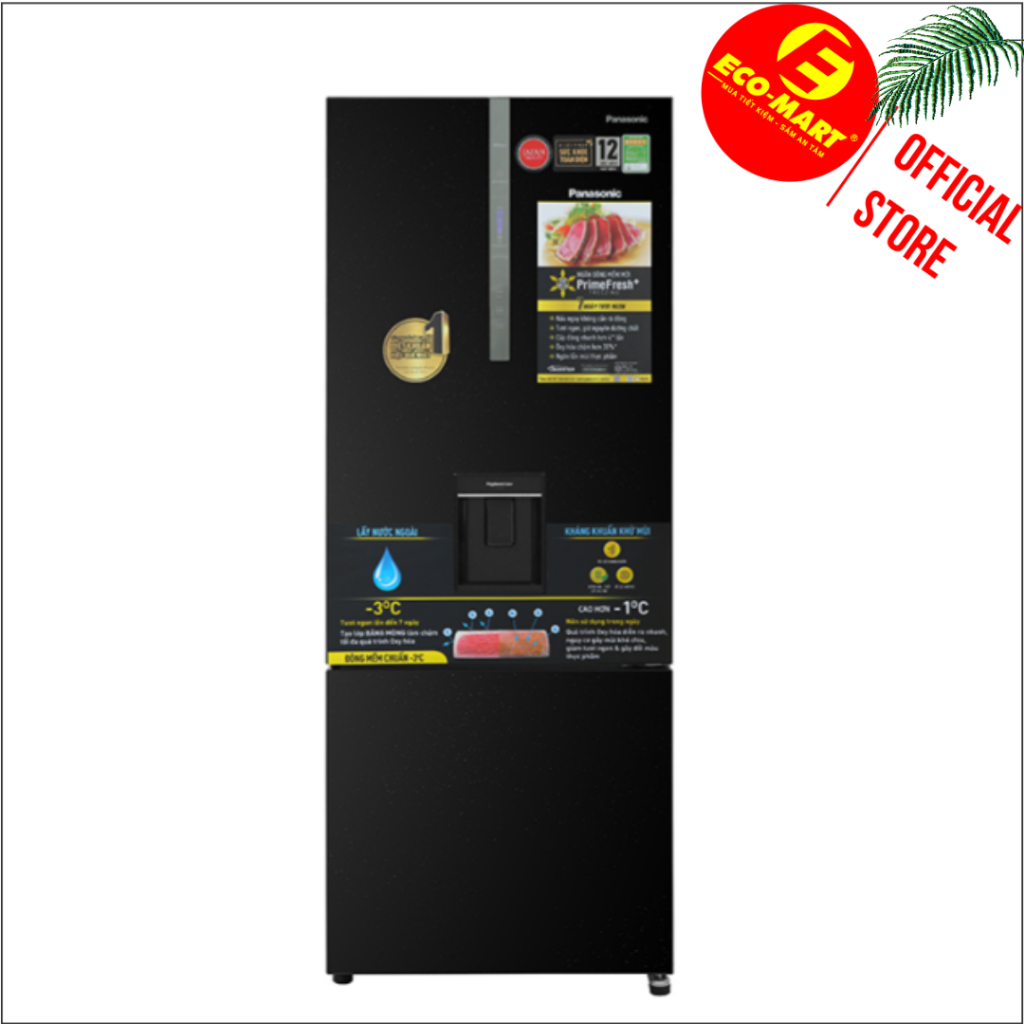 NR-BX421GPKV Tủ lạnh Panasonic 368L NR-BX421GPKV