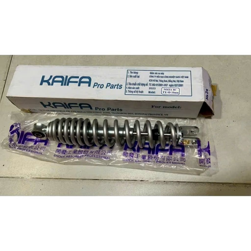 Phuộc nhún giảm xóc sau Nozza hiệu KaiFa ( 1 cây ) 30cm