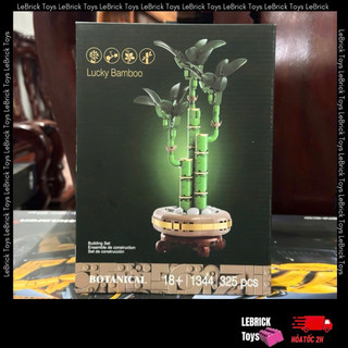[HOẢ TỐC HCM] Đồ chơi lắp ráp Chậu cây Tre may mắn Lucky Bamboo hơn 300 chi tiết
