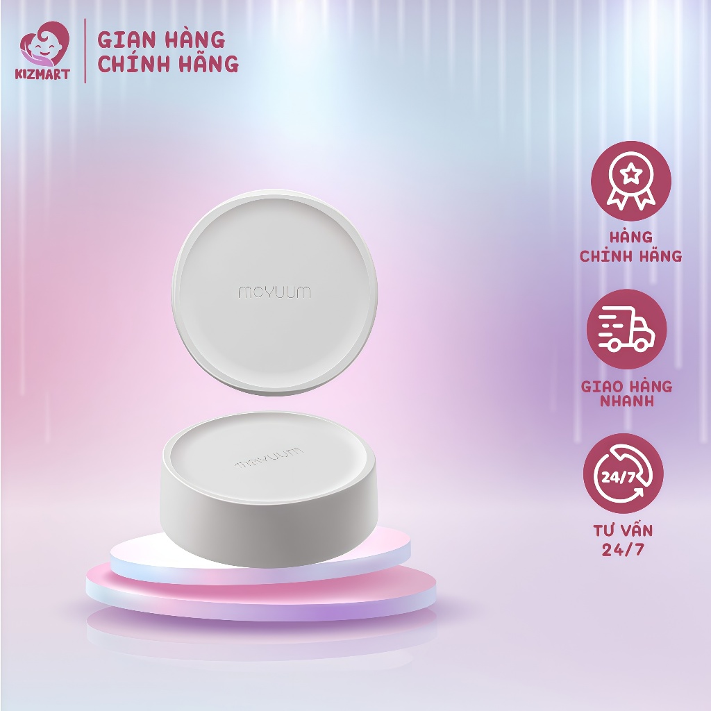 Nắp trữ bình sữa Moyuum chính hãng ( Lắp vừa bình Moyuum Thế hệ 2, Thế hệ 3, Moyuum Thủy tinh)