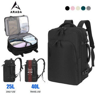 Balo du lich Không gian nhiều lớp chong tham the mo rong dn lurorng lorn nam đựng quần áo