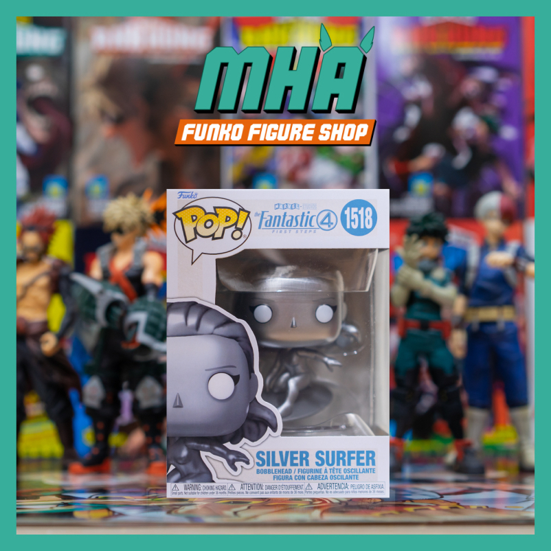 Chính Hãng Funko Pop Marvel - Fantastic Four : Silver Surfer #1518