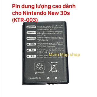 Pin dung lượng cao dành cho Nintendo New 3DS (KTR-003)