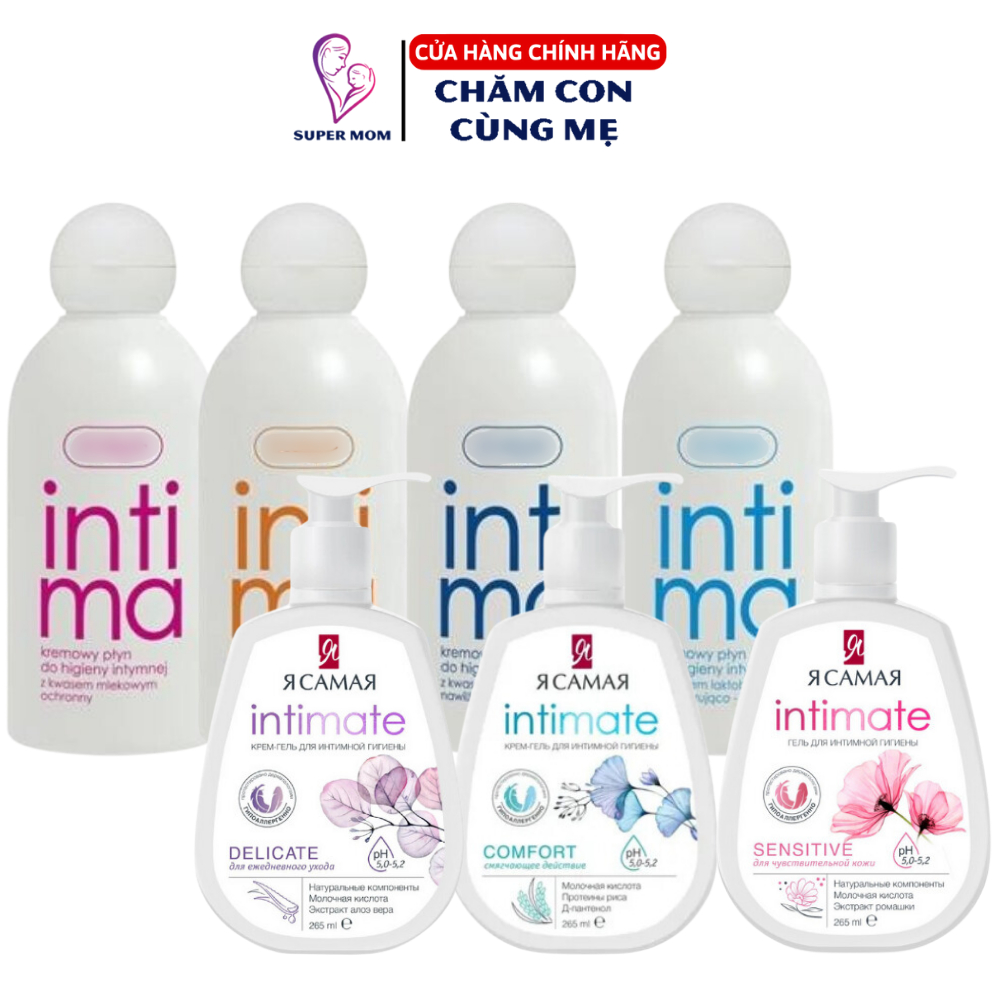 Dung dịch vệ sinh Intimate 265ml/ 200ml chính hãng