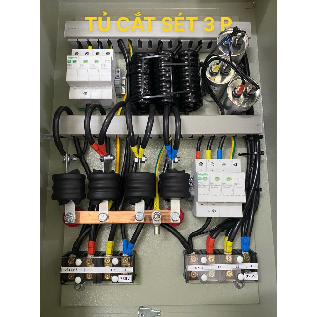 TỦ CẮT SÉT LAN TRUYỀN 3 PHA DÂY 16 100A