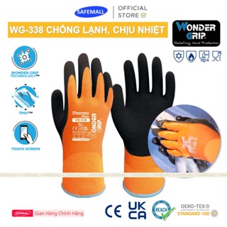  Găng Tay Bảo Hộ Chống Lạnh Chịu Nhiệt Wonder Grip WG-338 Chống Nước Chống Cắt Bảo Vệ Tay - SAFEMALL 