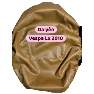 Da bọc yên xe máy Piaggio Vespa Lx đời từ 2010