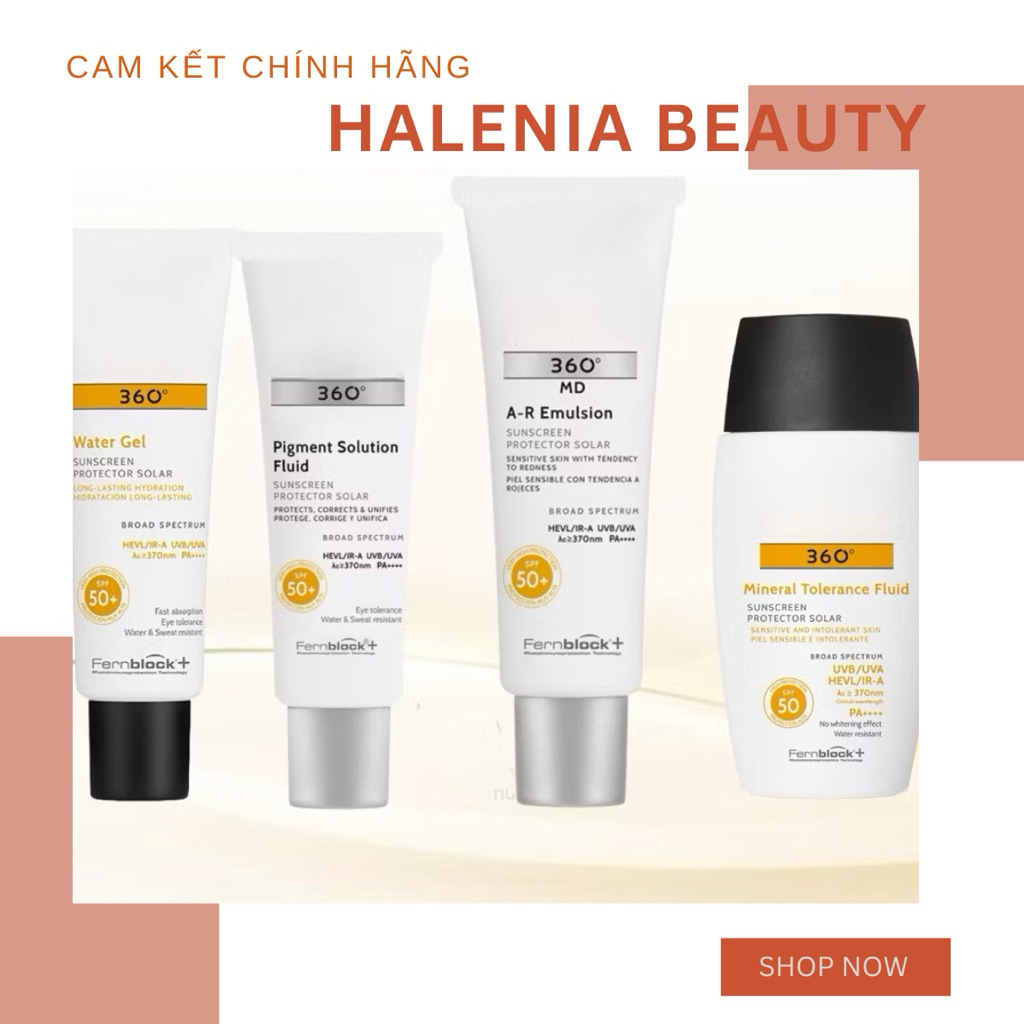 Kem chống nắng He.li.o Care đủ các dòng