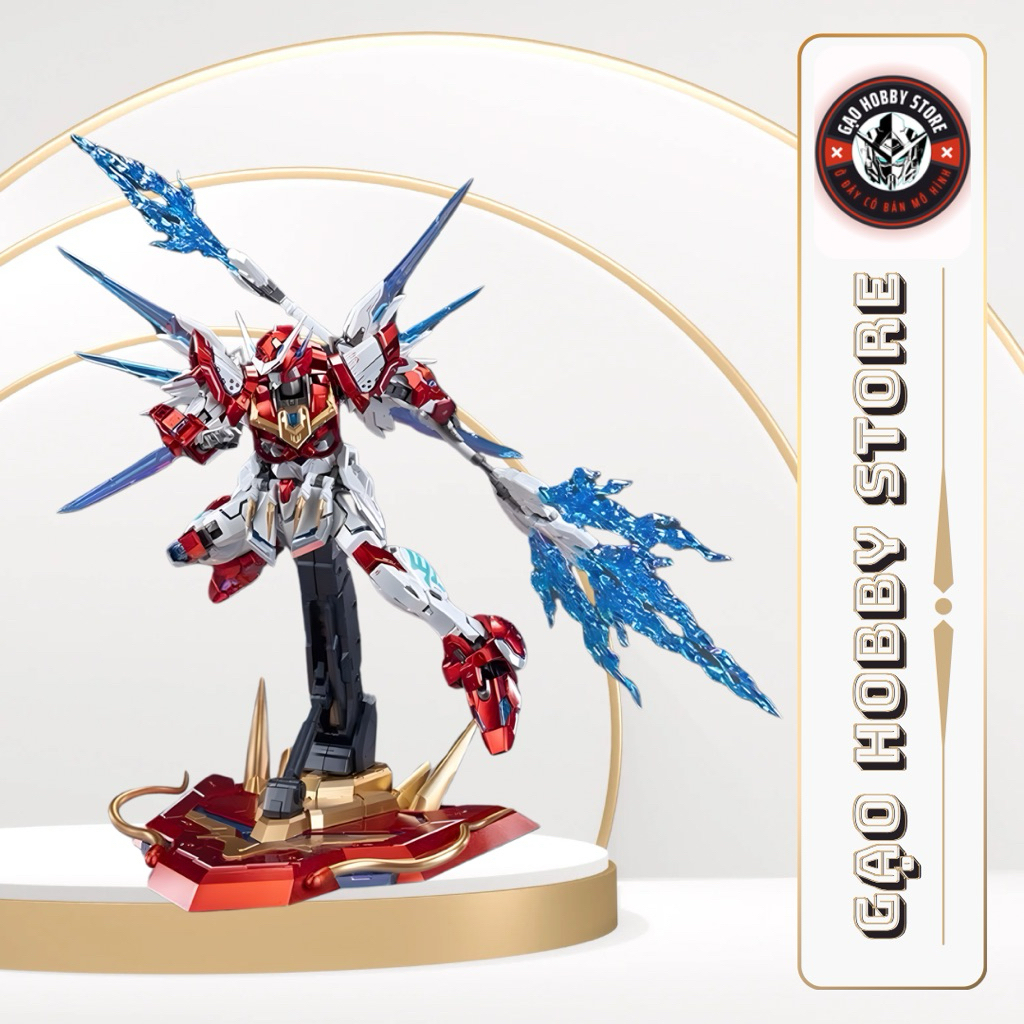 [Hàng Sẵn]Mô Hình Lắp Ráp 1/100 Yue Shan Ứng Long Hào - Hemoxian & Naraka ( Phiên Bản Sơn Metalic )