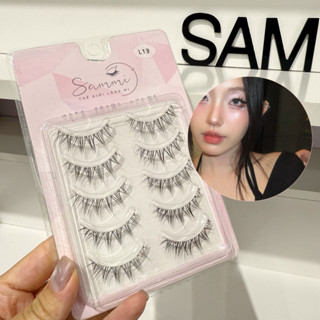   L13  Lông Mi giả mắt ướt gân trong chữ A sợi mềm tự nhiên baby doll 