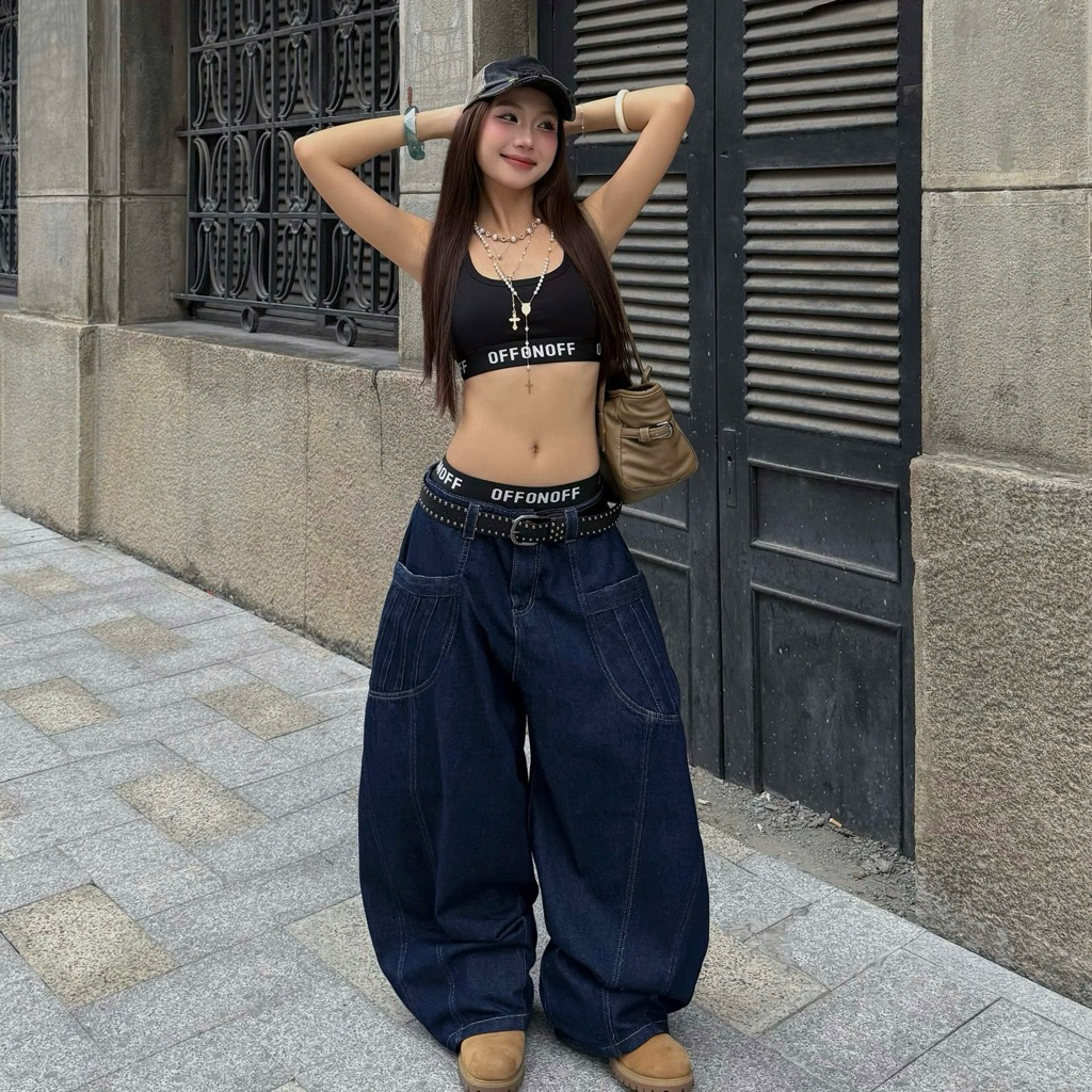 GARY DENIM PANTS - Quần Jeans Trơn Ống Cong vải washed màu ĐEN/TRẮNG/XÁM form Unisex nam nữ - Quần bò Jaystoree | BigBuy360 - bigbuy360.vn