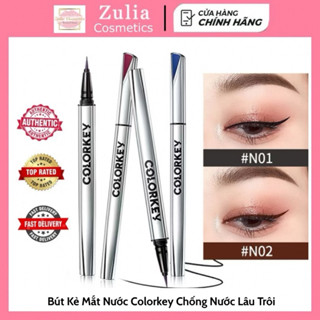   COLORKEY  Bút Kẻ Mắt Nước Colorkey Trang Điểm Chống Nước Lâu Trôi 