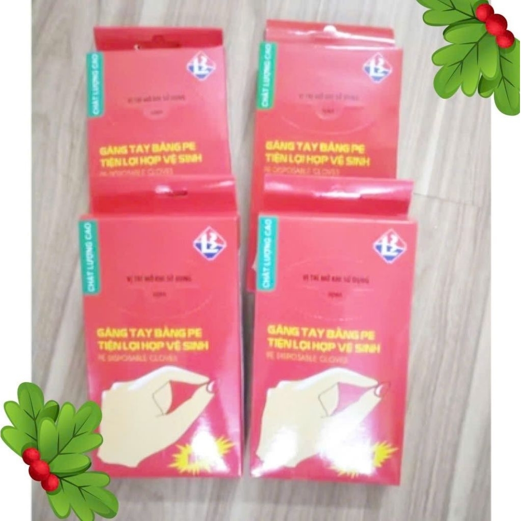 Găng tay nilon hộp 50 đôi