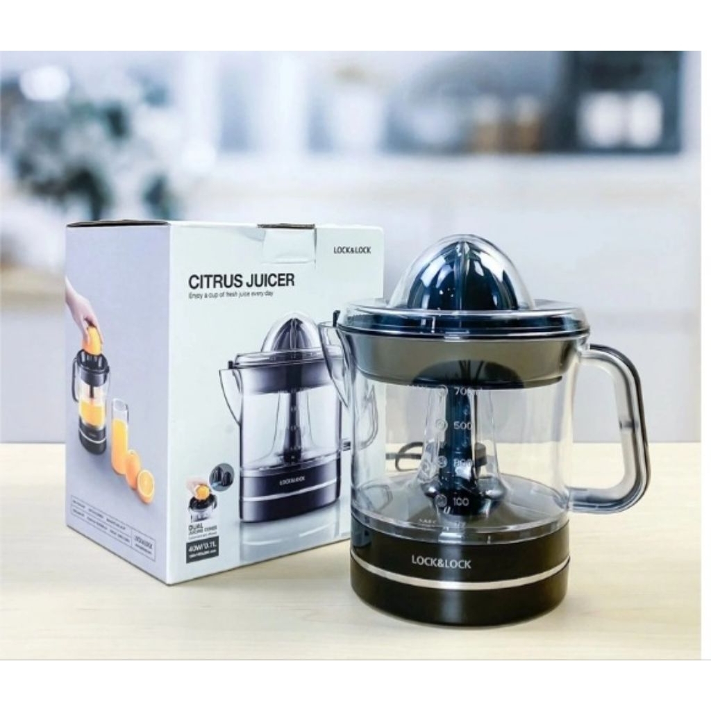 Máy Vắt Cam LocknLock EJJ236BLK 0,7 Lít