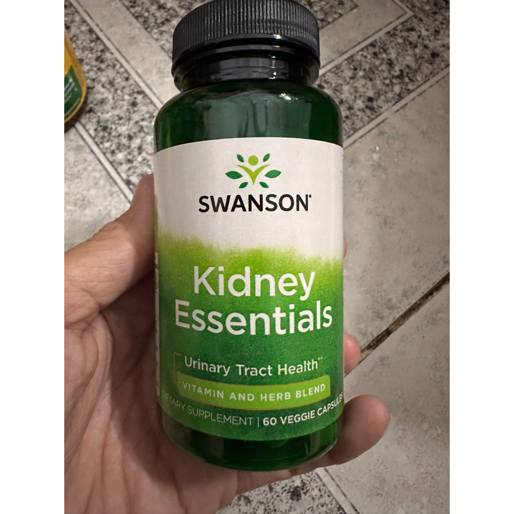 Viên uống bổ thận, hỗ trợ tiết niệu Kidney Essentials Swanson 60 viên