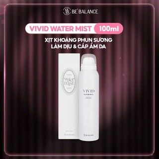  Xịt khoáng BEBALANCE phun sương nano Vivid Water Mist 100ml 