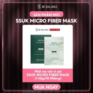   New  SSUK MICRO FIBER MASK - Mặt nạ dành cho da nhạy cảm  1 hộp 10 miếng  