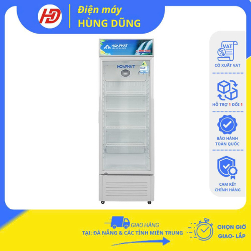 [SHIP HỎA TỐC ĐÀ NẴNG ] Tủ mát Hoà Phát 195 lít HSR D6195 - Hàng chính hãng, bảo hành 24 tháng
