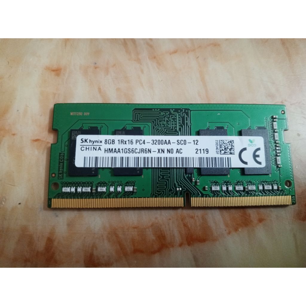 RAM laptop 8GB DDR4 3200MHz
