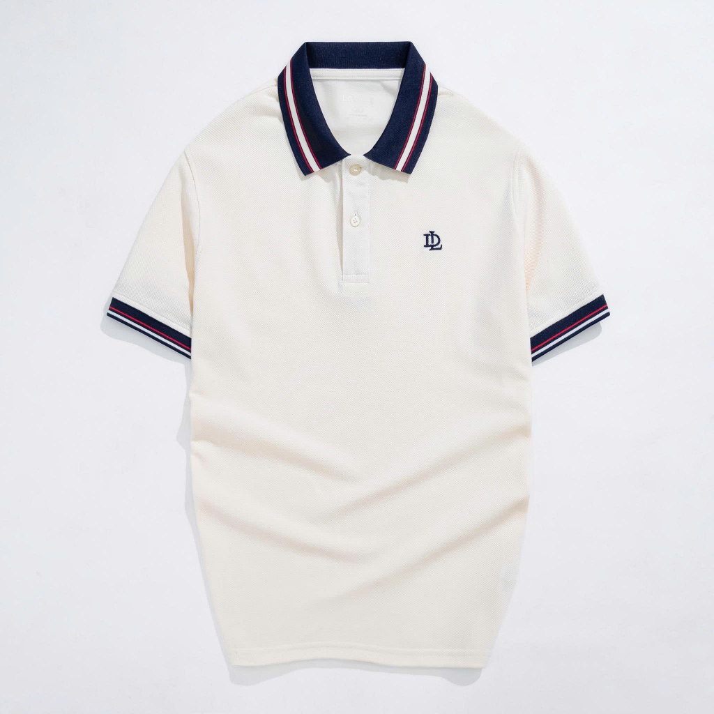 Áo thun polo ngắn tay thun cá sấu nam LADOS-9190 cổ phối bo chun form basic sang trọng thanh lịch | BigBuy360 - bigbuy360.vn