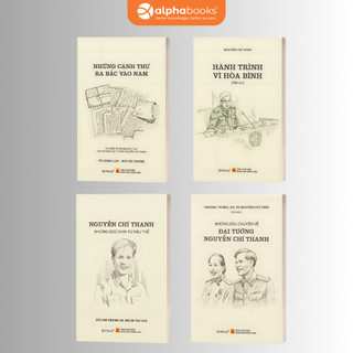 Bộ Sách Gia ĐìnhTướng Thanh-Tướng Vịnh: Hành Trình Hoà Bình+Nguyễn Chí Thanh +Những Cánh Thư+Những Câu Chuyện (Combo 4)