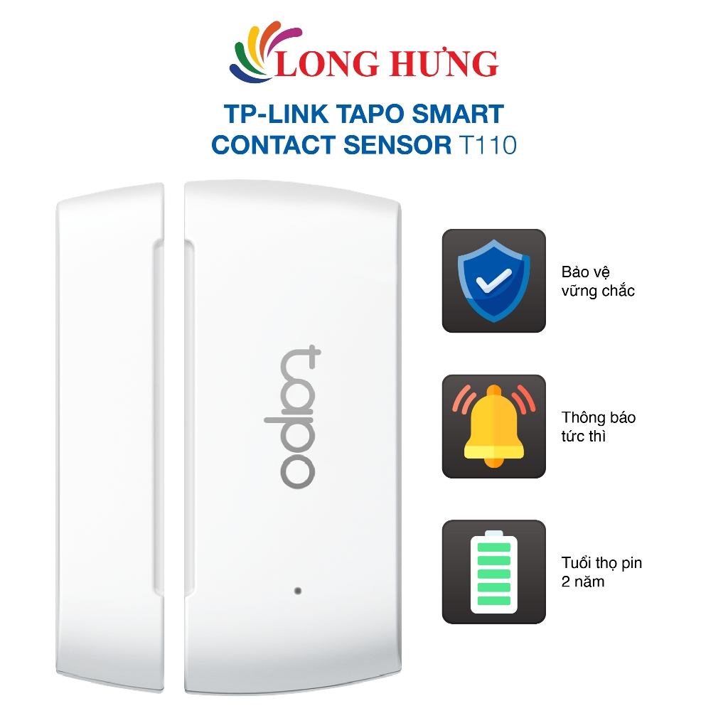 Cảm biến cửa thông minh TP-Link Tapo Smart Contact Sensor T110 - Hàng chính hãng