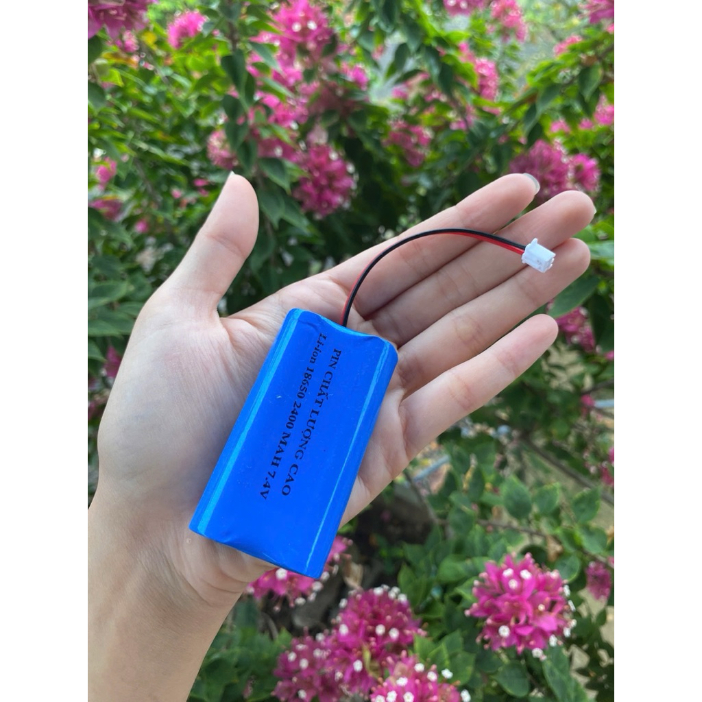 Pin chuyên dùng thay thế loa 898, trong loa 898. chất lượng cao 7,4V. 2400 MAH