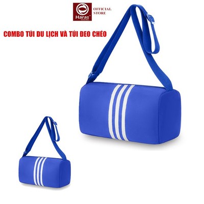 Combo Túi xách du lịch Và Túi đeo chéo thể thao Thời Trang HARAS HR366HR373