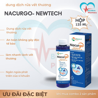 Dung Dịch Rửa Vết Thương Nacurgo