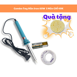  Mỏ hàn thiếc Soldering Iron Công Suất 220v 60w Máy Hàn Thiếc Cầm Tay Mini 