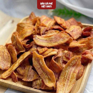 Chuối Sấy Mộc Nguyên Vị, Không Đường, Không Chất Bảo Quản, Đồ Ăn Vặt Ngon Healthy  Thơm Ngon, Giòn Rụm