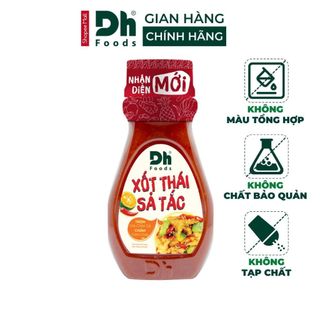  Xốt Thái sả tắc Dh Foods gia vị làm món xốt Thái chân gà hải sản cá chiên chấm gỏi Thái lọ 200gr 