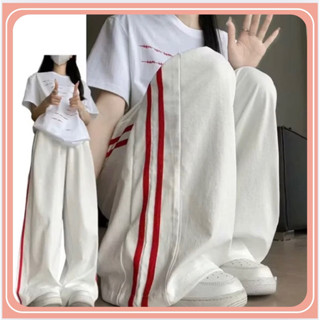  Quần Kaki 3 sọc THỂ THAO Quần Ống Rộng đứng form nam nữ 