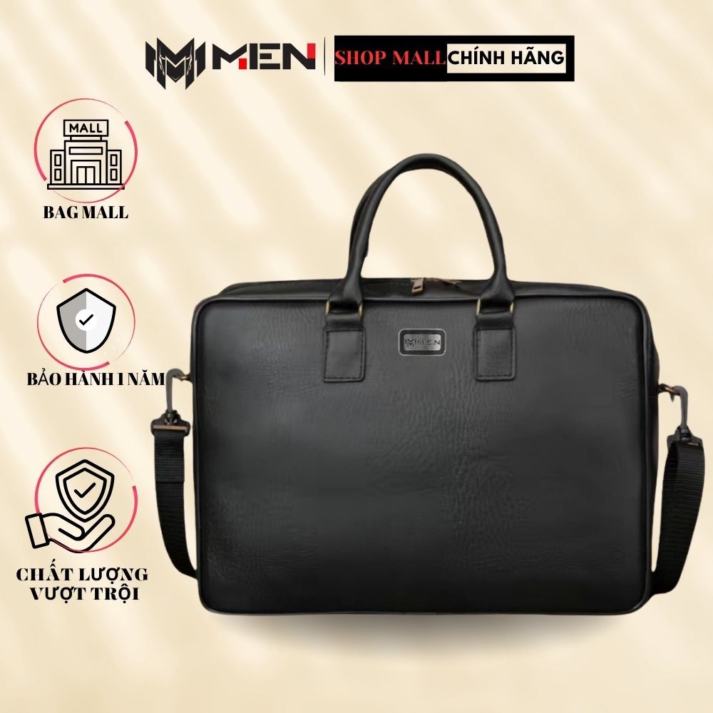 Cặp da đựng tài liệu laptop from to 40cm dựng laptop 16 inch nhiều ngăn Whiki M.E.N GS2 { MẪU MỚI}
