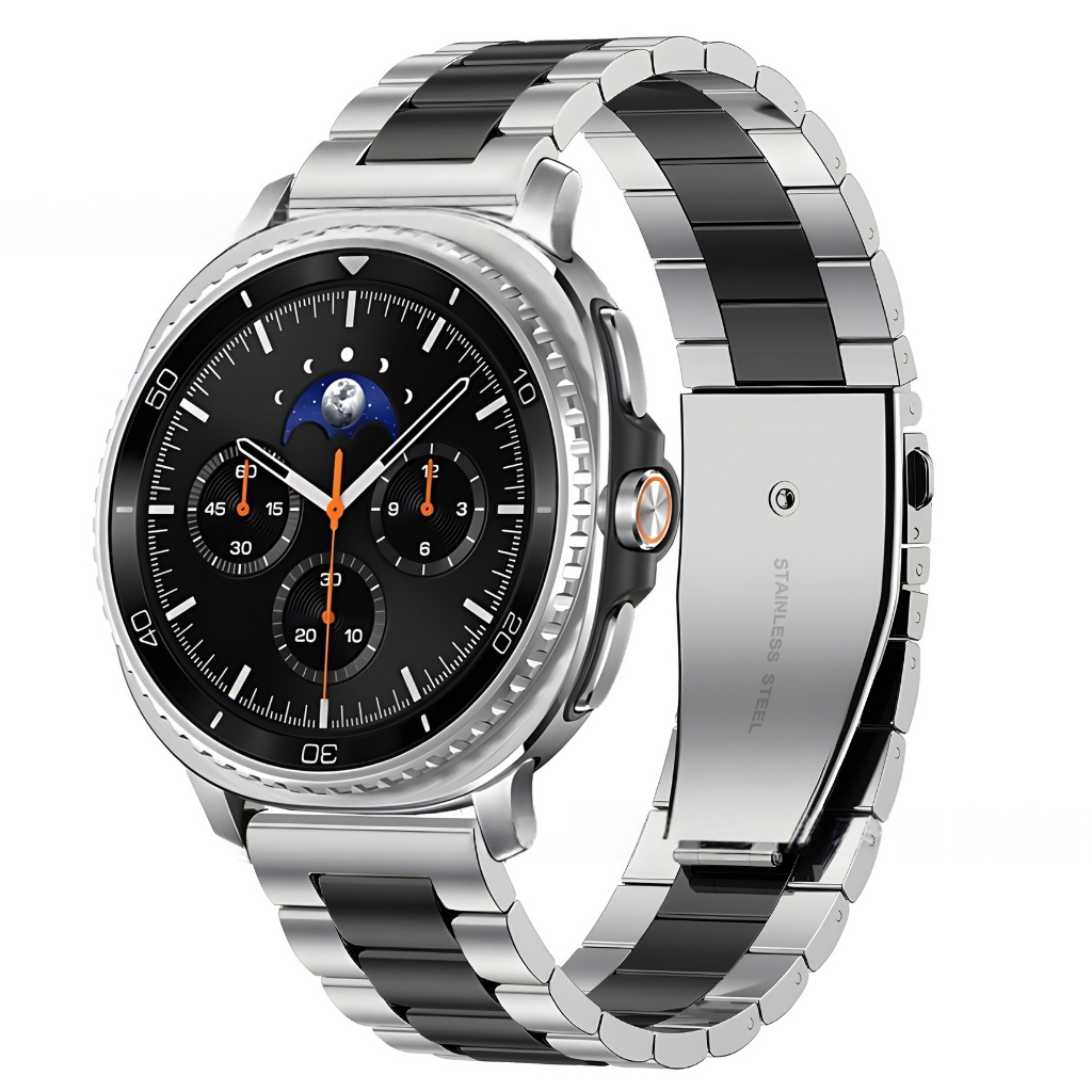 Dây Thép Hai Màu cho Samsung Galaxy Watch 8 40mm / 44mm & Galaxy Watch 8 Classic 46mm