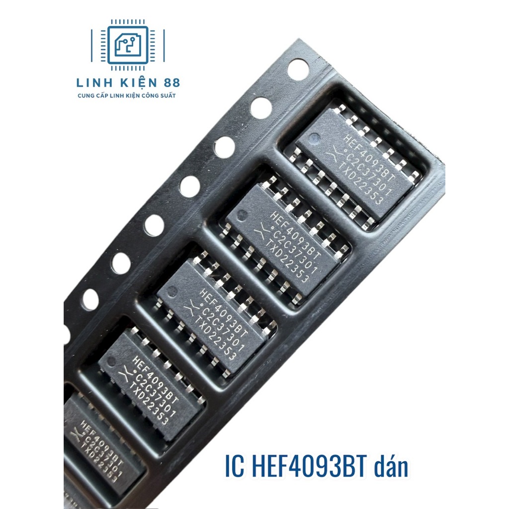 5,10 con IC HEF4093BT HEF4093 4093 dán Sop-14 mới chính hãng NXP