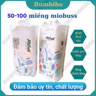   có hoả tôc   Combo 50-100 Miếng Tã  Bỉm Quần Miobuss nội địa cao cấp szie S M L XL XXL 3XL 