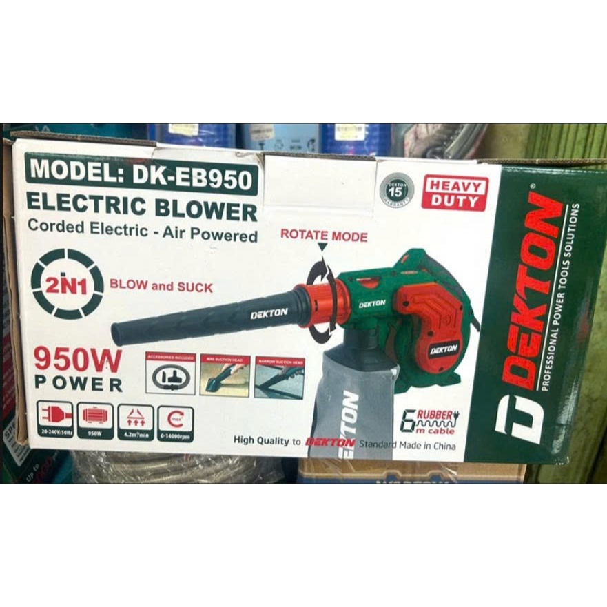 Máy thổi - hút bụi điện Dekton DK-EB950