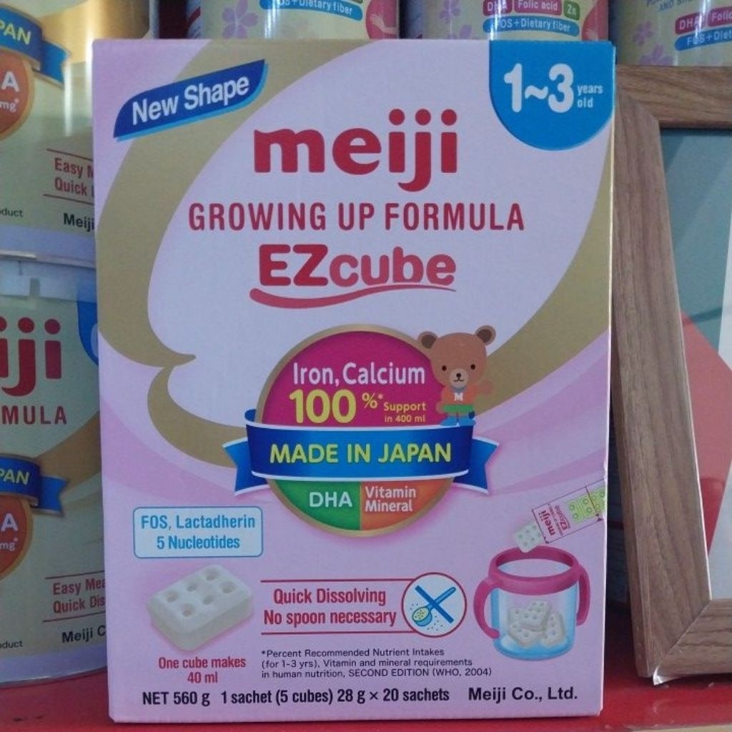 SỮA BỘT MEIJI SỐ 1-3 tuổi 560g DẠNG THANH (HÀNG CHÍNH HÃNG)