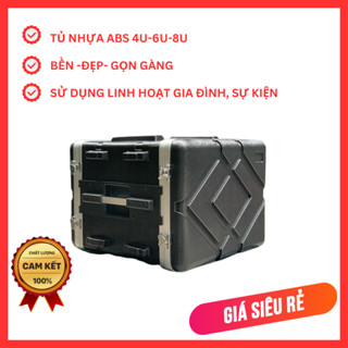 Tủ nhựa ABS âm thanh 4u 6u 8u siêu đẹp cho lắp gia đình