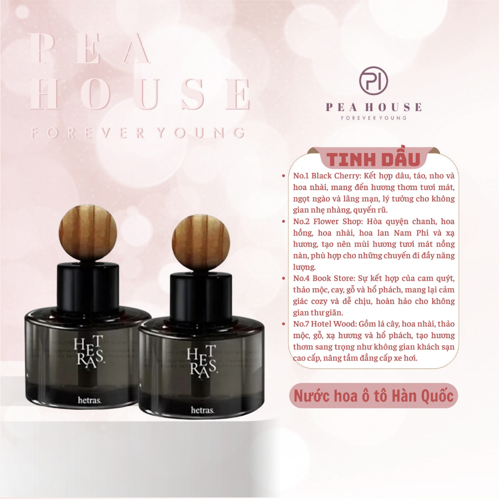 NƯỚC HOA Ô TÔ HETRAS