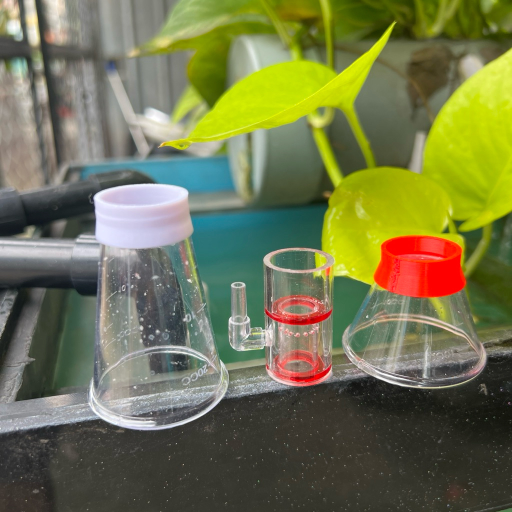 Phểu tách phân cặn đáy (ngăn hút nền) dùng cho ống hút phân airlift