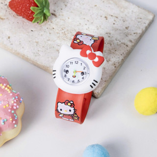 Đồng hồ đập tay trẻ em hoạt hình mèo helo kityi dễ thương,màu sắc tươi vui cho bé