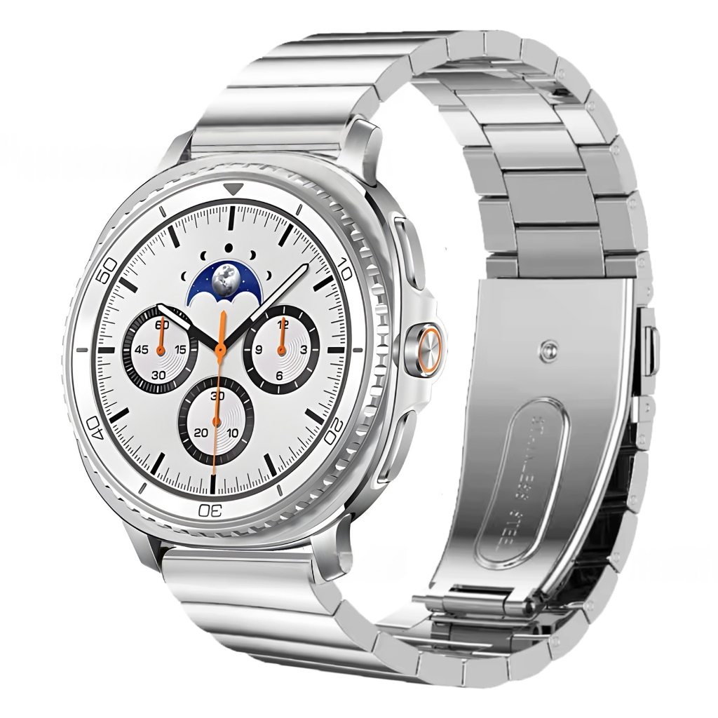 Dây Thép Mắt Ngang cho Samsung Galaxy Watch 8 40mm / 44mm & Galaxy Watch 8 Classic 46mm