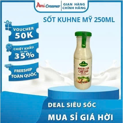 Sốt trộn salad Kuhne kiểu Mỹ AMERICAN CAESAR