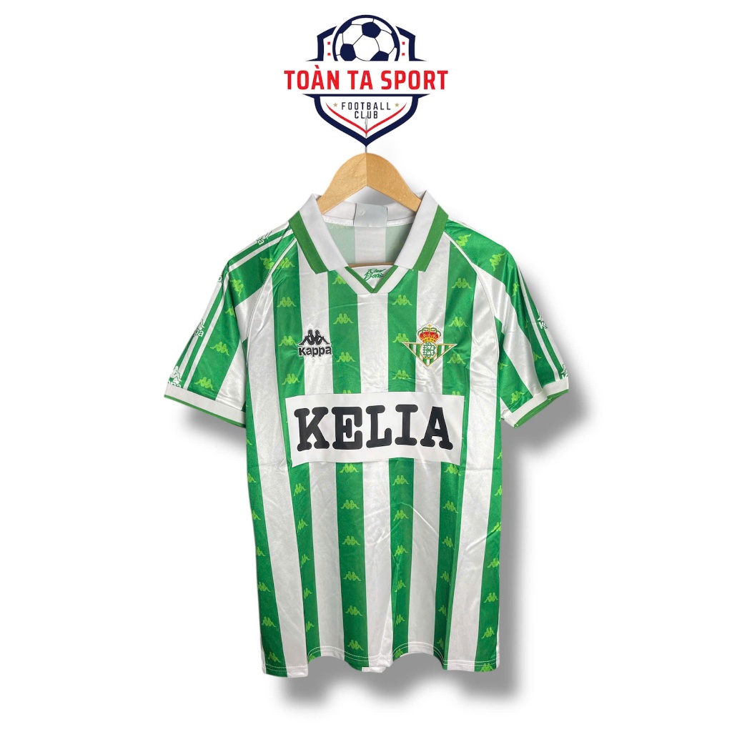(FREE SHIP) [Chỉ Có Áo] Áo Bóng Đá Retro CLB Real Betis 1996 - Hàng Nhập Khẩu Thái Lan