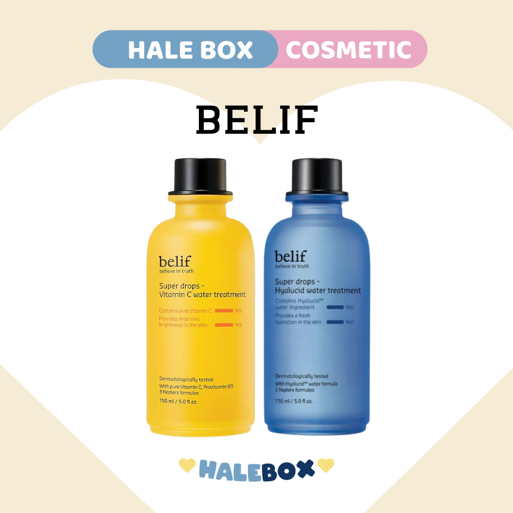 [Tem LG] Nước Dưỡng Belif Super Drops Hyaluronic / Vitamin C Water Treatment 150ml