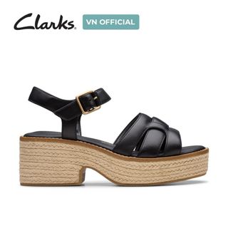  Giày Xăng Đan Đế Xuồng Da Nữ Clarks - Coledale Strap 