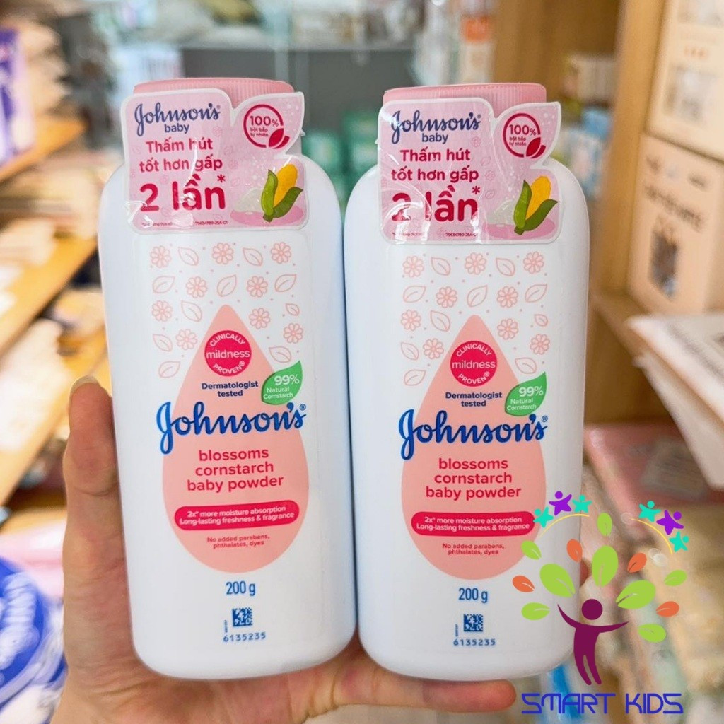 Phấn Rôm Johnson's Baby Powder Khô Thoáng Mềm Mịn - Phấn Thơm Johnson Baby Baby Powder 100g 200g 500